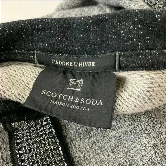 Scotch & Soda Grey and Metallic Long Sleeve Dress​​ - Picture 5 of 14